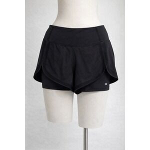 Lululemon Speed Up Shorts Womens 2 Black Low Rise Running Athletic Workout